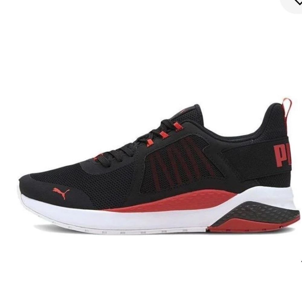 PumaPUMA Anzarun Black/Red/White Low sneakers size 9.5 men’s